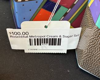 Rosenthal Metropol Cream & Sugar Set