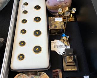 Vtg Brass Mouse Ring