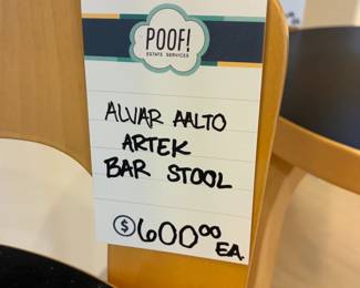 Alvar Aalto Artek Bar Stool