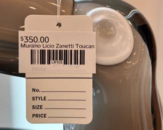 Murano Licio Zanetti Toucan