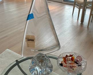 Daum France Sailboat Sculpture