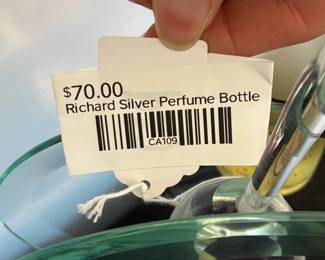 Richard Silver Perfume Bottle