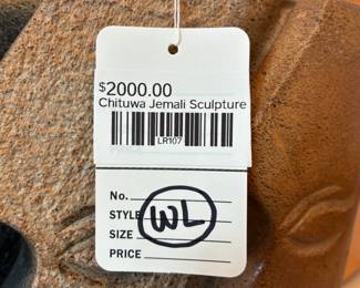 Chituwa Jemali Sculpture