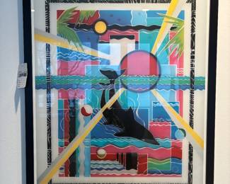 Signed "Dolphin Song" Print