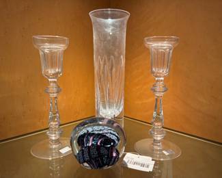 Curtis Bay Glass Paperweight