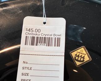 Chribska Crystal Bowl