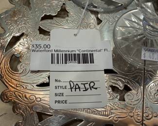 Waterford Millenium "Continental" Flutes