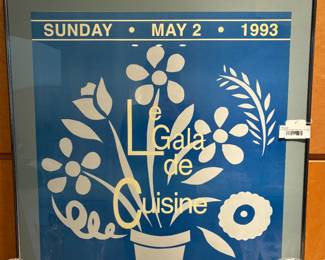 Cranbrook Le Gala De Cuisine Poster