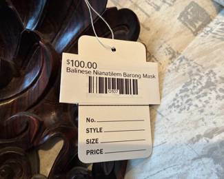 Balinese Nianatilem Barong Mask