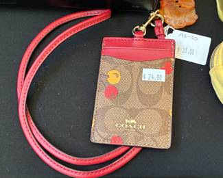 Coach Id Lanyard