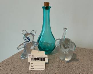 Daum France Teddy Bear Figurine