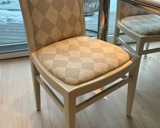 Metal & Stone Card Table