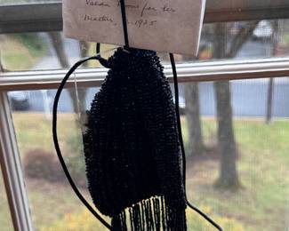 Beaded evening bag  made by hand/1925