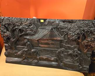Philippine wooden carving