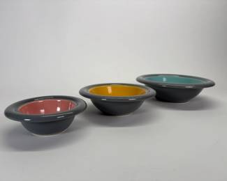 Franco Bucci Italian Stacked Nesting Mixing Bowls (3)
