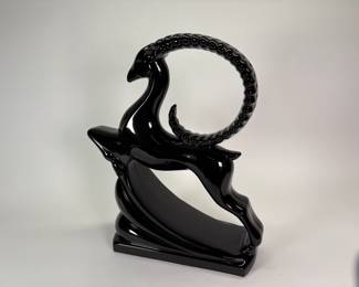 Large Royal Haeger Gazelle Ceramic Statue