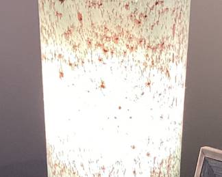 Vintage Imitation Delft Holland Frosted Lamp