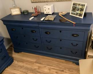 Blue Dresser
