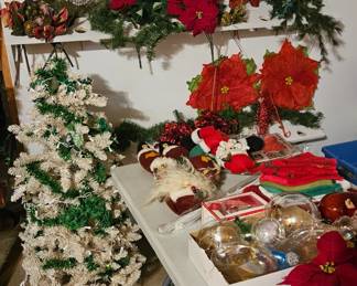 Christmas decor galore