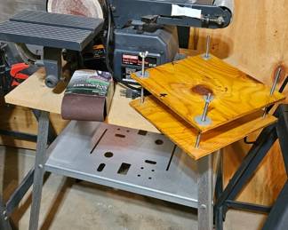 Belt disc sander