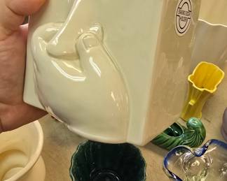 Vintage Fitz and Floyd baking soda box holder 