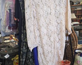 quilts, and vintage clothing 