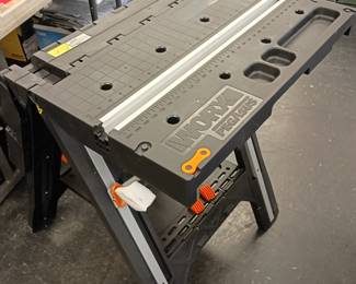 Worx collapsible worktable with clamps and more 