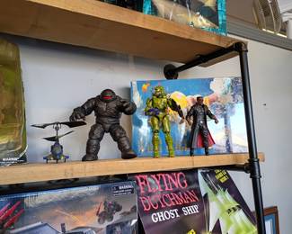 Large collection of vitage toys and Action figures