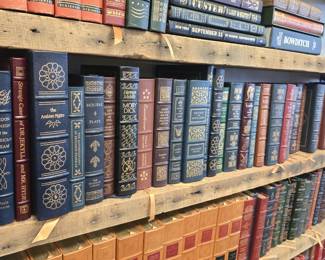 large book collection 