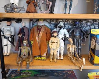 Large collection of vitage toys and Action figures