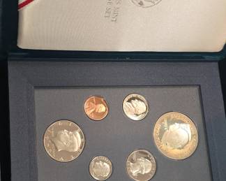 mint proof set silver coins 