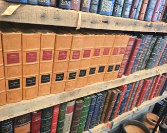 large book collection 