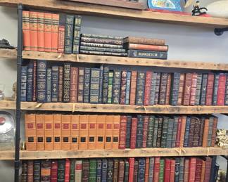 large book collection 