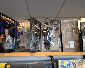 Large collection of vitage toys and Action figures