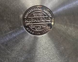 Kirkland Limited Edition professional stainless steel cookware set (very nice)