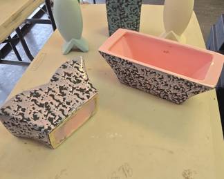 large McCoy pottery collection