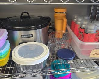 Lockable food storage 