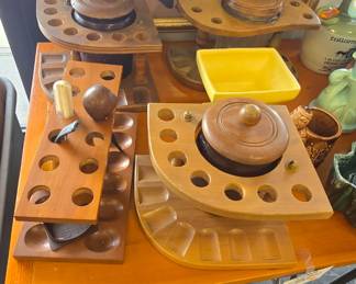 vintage pipe and humidor collection 