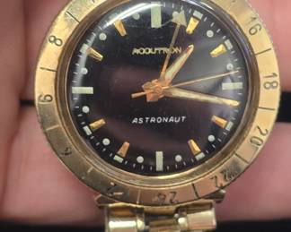 Awesome vintage Bulova Accutron astronaut man's watch cica 1960s