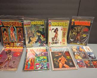 vintage Vamperella magazines 