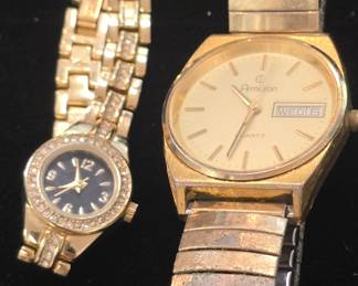 vintage men and women's watch 