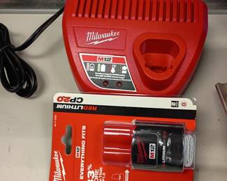 Tons of New Old stock tools Milwaukee battery and charger 