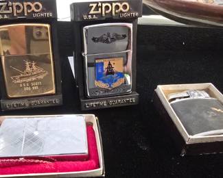 vintage Zippos 
