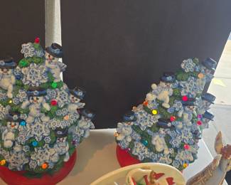 vintage christmas trees 