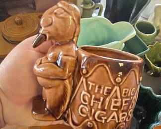 awesome cigar advertisement cup 