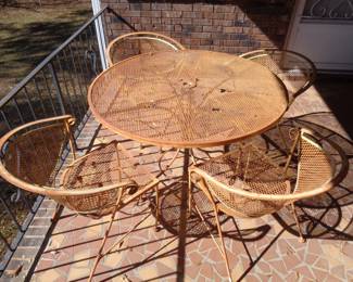 Hamilton Mill Wrought Iron Patio Set