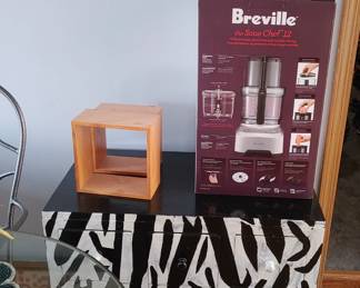 Breville food processor, unused in box