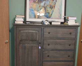 Amish made, maple mule chest