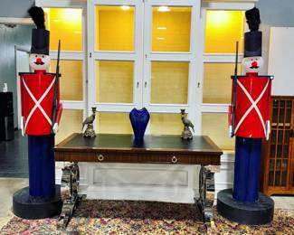 Sligh Desk and Nutcrackers Orlando Estate Auction