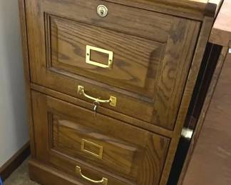 Locking Filing Cabinet